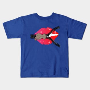 ZIPPER FOR FREEDOM Kids T-Shirt